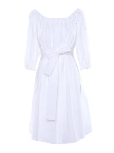 P.a.r.o.s.h White Cotton Dress