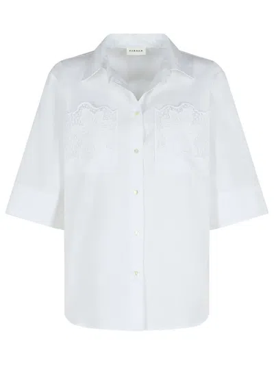 P.A.R.O.S.H P.A.R.O.S.H. WHITE COTTON SHIRT