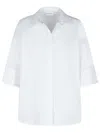 P.a.r.o.s.h White Cotton Shirt In White
