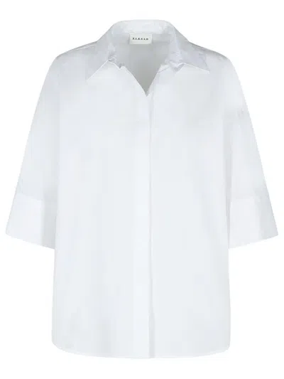 P.A.R.O.S.H P.A.R.O.S.H. WHITE COTTON SHIRT