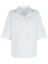 P.a.r.o.s.h White Cotton Shirt In Bianco