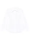 P.a.r.o.s.h White Cotton Shirt With Classic Collar