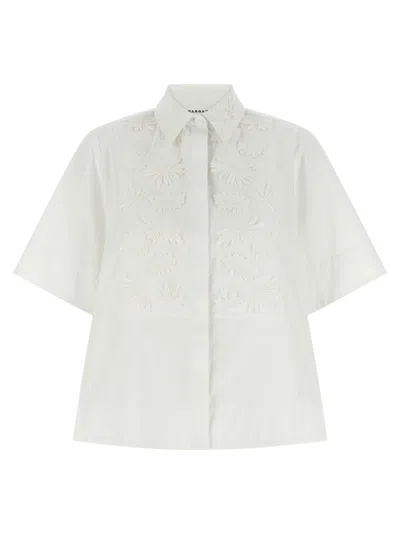 P.a.r.o.s.h . White Cotton Women's Blouse