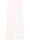 P.a.r.o.s.h . Crew Cotton Blend Trousers In Pink