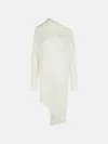 P.a.r.o.s.h White Linen Blend Sweater In Cream