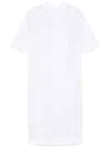 P.a.r.o.s.h White Midi Dress With Classic Collar