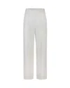 P.a.r.o.s.h White Palazzo Pants In White