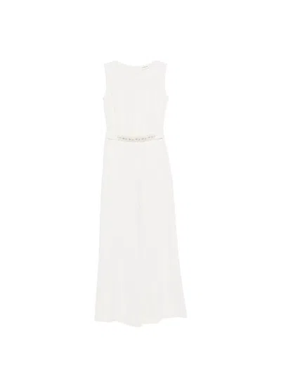 P.a.r.o.s.h Parosh White Polyester Dress