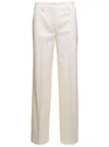 P.a.r.o.s.h White Pressed-crease Tailored Trousers
