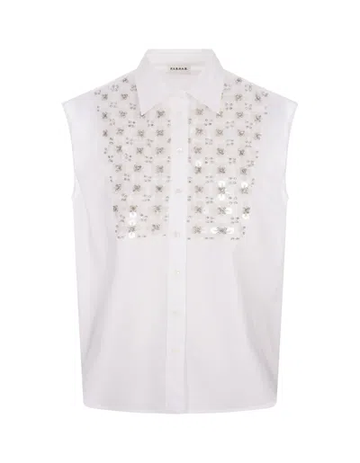 P.a.r.o.s.h White Sequins Canyox Shirt