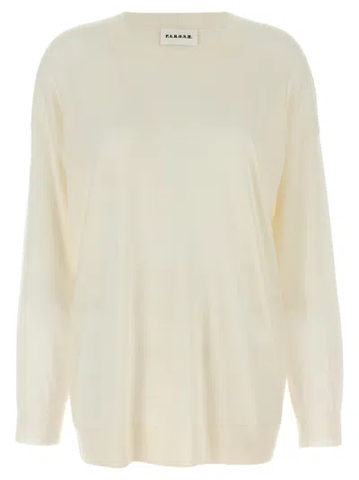P.a.r.o.s.h . White Wool Women's Cardigan