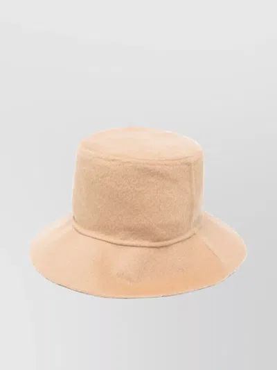 P.A.R.O.S.H WIDE BRIM WOOL BUCKET HAT