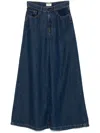 P.a.r.o.s.h Parosh Denim Wide Leg Jeans In Blue