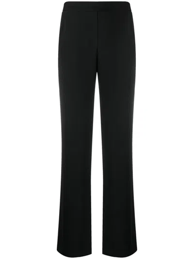 P.A.R.O.S.H WIDE-LEG PANTS WITH ELASTICATED BACK WAISTBAND