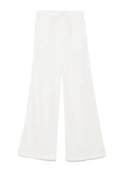 P.A.R.O.S.H WIDE-LEG PANTS WITH HIGH WAIST