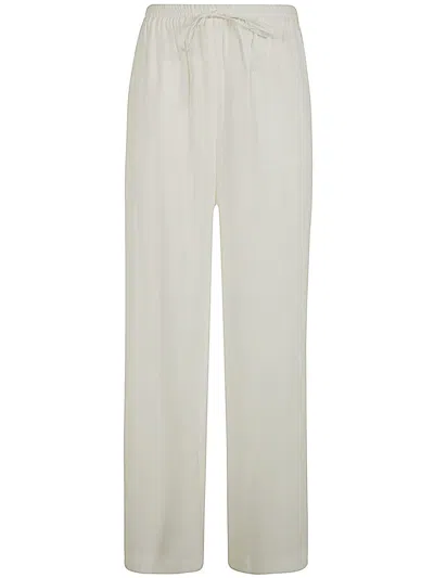P.A.R.O.S.H PAROSH WIDE LEG SILK TROUSER