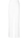 P.a.r.o.s.h . Wide-leg Tailored Pants With High Waist In White