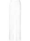 P.a.r.o.s.h . Wide-leg Tailored Pants With High Waist In White
