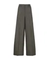 P.a.r.o.s.h Wide-leg Tailored Trousers In Black
