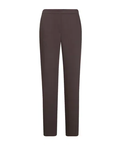 P.a.r.o.s.h . Wide Leg Trousers In Brown