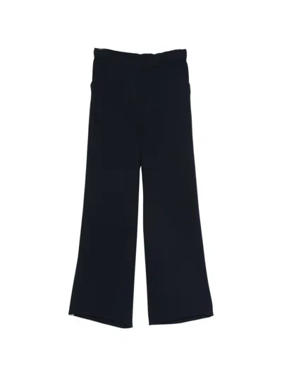 P.a.r.o.s.h Wide-leg Trousers In Blue