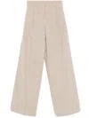 P.a.r.o.s.h Wide-leg Trousers In Brown