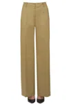 P.a.r.o.s.h Wide Leg Trousers In Neutral