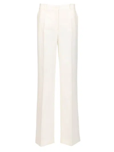 P.a.r.o.s.h Wide Leg Trousers White
