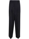 P.a.r.o.s.h P. A.r. O.s. H. Wide Leg Trousers With Pences In Blue
