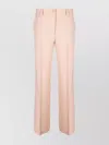 P.a.r.o.s.h Wide Leg Trousers With Pockets And Loops In Pink