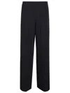P.a.r.o.s.h . Wide-leg Trousers With Tailored Finish And Comfort Waistband In Blue