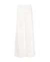 P.a.r.o.s.h Wide-legged Casual Pants In White