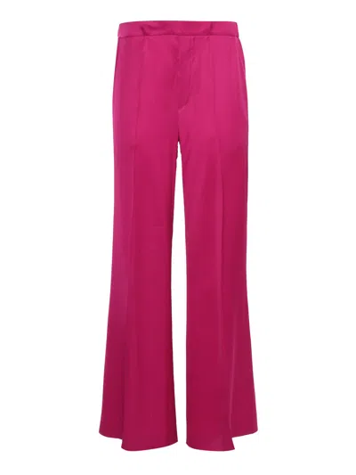P.a.r.o.s.h Wide Pants In Fuxia
