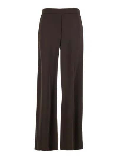 P.a.r.o.s.h . Wide-leg Trousers In Brown
