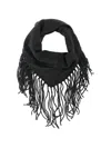 P.a.r.o.s.h Without Fringed Triangular Scarf In Gray