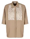 P.a.r.o.s.h . Cotton Shirt In Beige