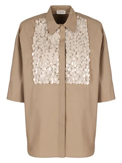 P.A.R.O.S.H WOMEN'S COTTON SHIRT