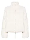 P.a.r.o.s.h Wool Puffer Jacket In Cream