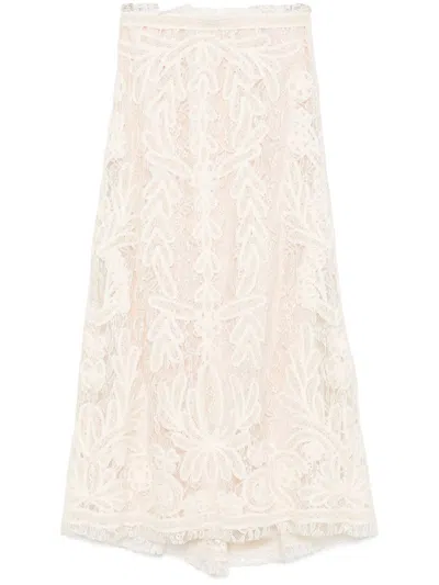 P.a.r.o.s.h Women's Skirts In Beige