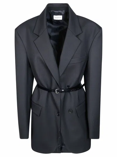 P.a.r.o.s.h Parosh Women's Stretch Salia Bi Jacket In Nero