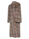 P.a.r.o.s.h Lander Coat In Brown