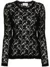 P.a.r.o.s.h Ciak Cotton Blouse In Black