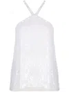 P.a.r.o.s.h Parosh Sequinned Top In White