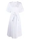 P.a.r.o.s.h Canyox Belted Maxi Dress In 001