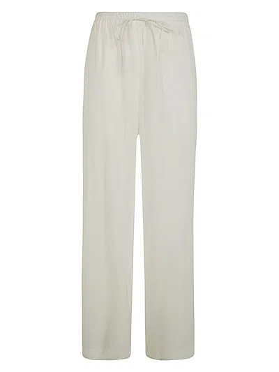 P.A.R.O.S.H WOMEN'S WIDE LEG SILK TROUSER