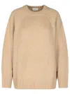 P.A.R.O.S.H P.A.R.O.S.H. 'WOOD' BEIGE CASHMERE SWEATER