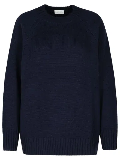 P.A.R.O.S.H P.A.R.O.S.H. 'WOOD' BLUE CASHMERE SWEATER