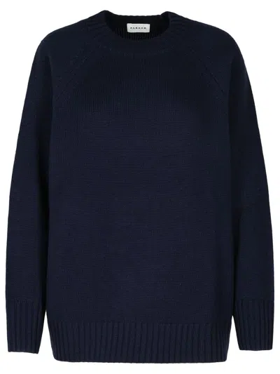 P.A.R.O.S.H P.A.R.O.S.H. 'WOOD' BLUE CASHMERE SWEATER