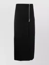 P.a.r.o.s.h Zip-up Wool Maxi Skirt