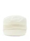 P.a.r.o.s.h Wool Baker Boy Hat In White